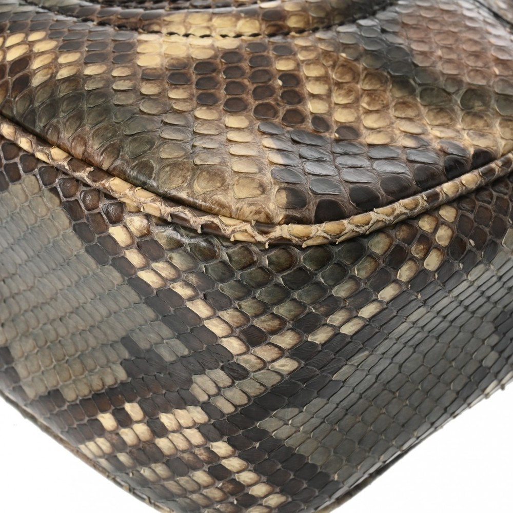 Gucci Soho Python Shoulder Bag Brown - image 6